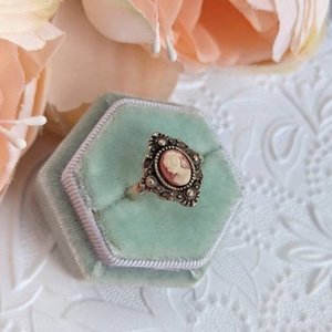 Cameo ring, Victorian cameo ring, antique replica cameo jewelry, adjustable ring, vintage style, historical jewelry, daughter gift