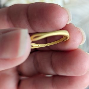 Matte Gold Cameo Ring, Gold Vermeil Sterling Silver Adjustable ring, Modern Vintage Chic Jewelry,  Gift for Her
